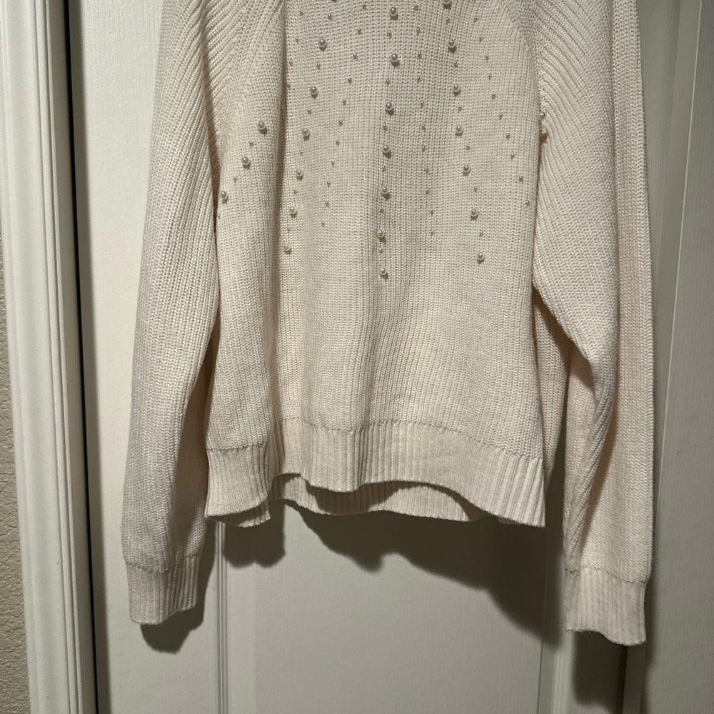 French Connection embellished sweater